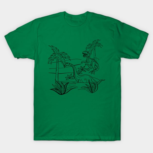 Dinosaurs T-Shirt by SWON Design